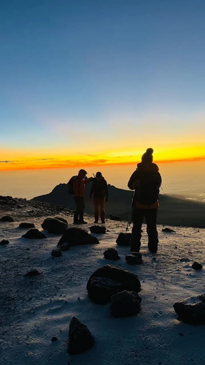 莱莫肖路线 — 黎明破晓于火山口边缘