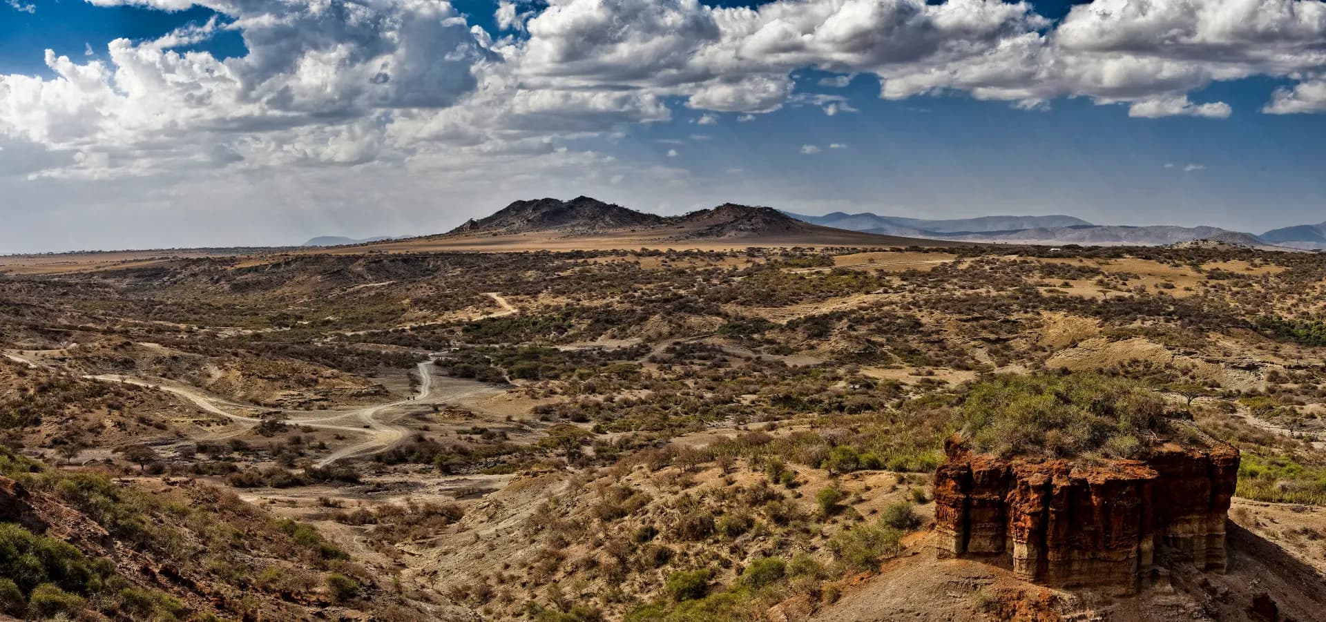 Olduvai Gorge, cradle of mankind